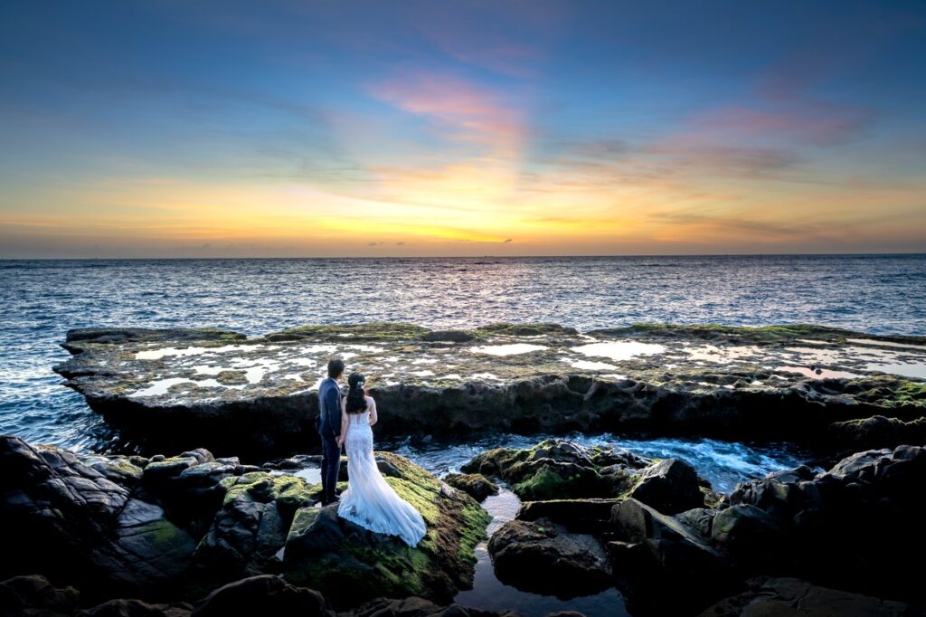 tips bisnis fotografi prewedding - pantai